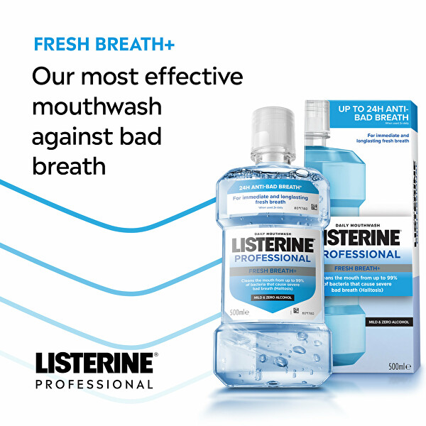 Ústní voda Professional Fresh Breath+ 500 ml