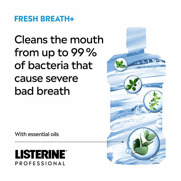 Ústní voda Professional Fresh Breath+ 500 ml