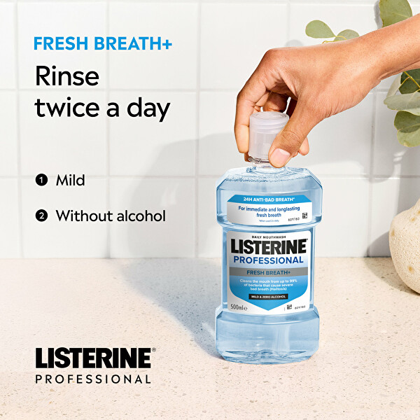 Ústní voda Professional Fresh Breath+ 500 ml