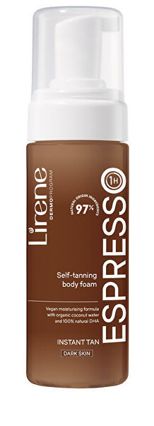 Bronzující tělová pěna Espresso (Self Tanning Body Foam) 150 ml