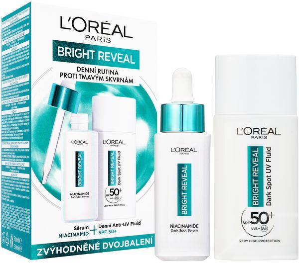 Set cosmetico per la cura della pelle contro le macchie pigmentarie Bright Reveal