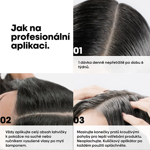Ampule proti padání vlasů Aminexil (Advanced Ampuls) 10 x 6 ml