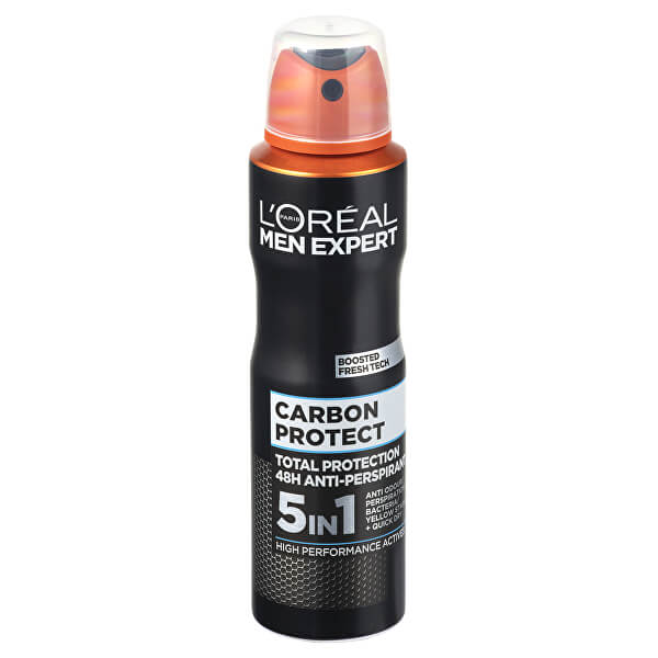 Antitraspirante spray per uomo Carbon Protect 5v1 150 ml