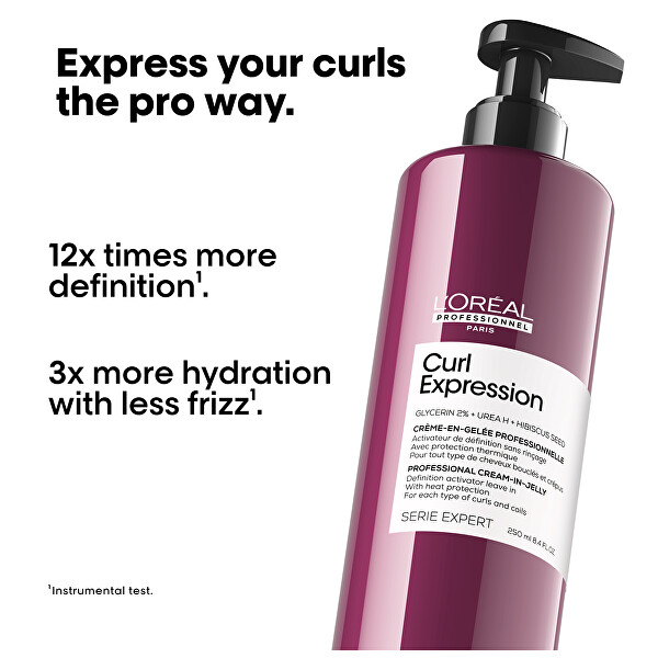 Îngrijire fără clătire pentru definirea buclelor Curl Expression Definition Activator (Professional Cream-in-Jelly) 250 ml