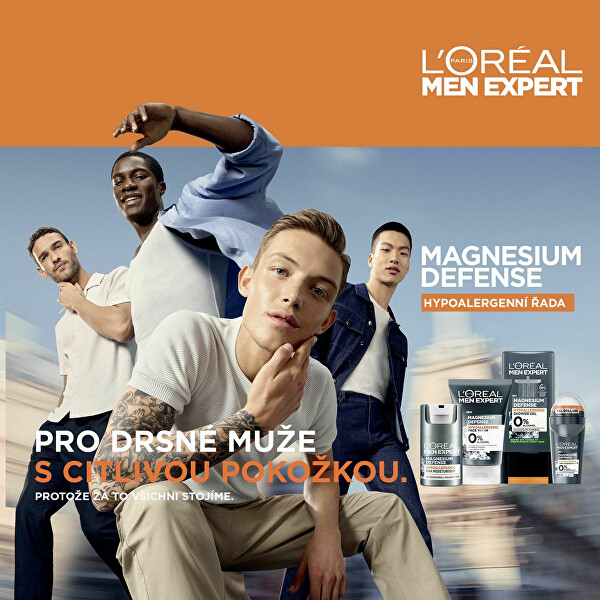 Čisticí pleťový gel pro citlivou pokožku Men Expert Magnesium Defense (Face Wash) 100 ml