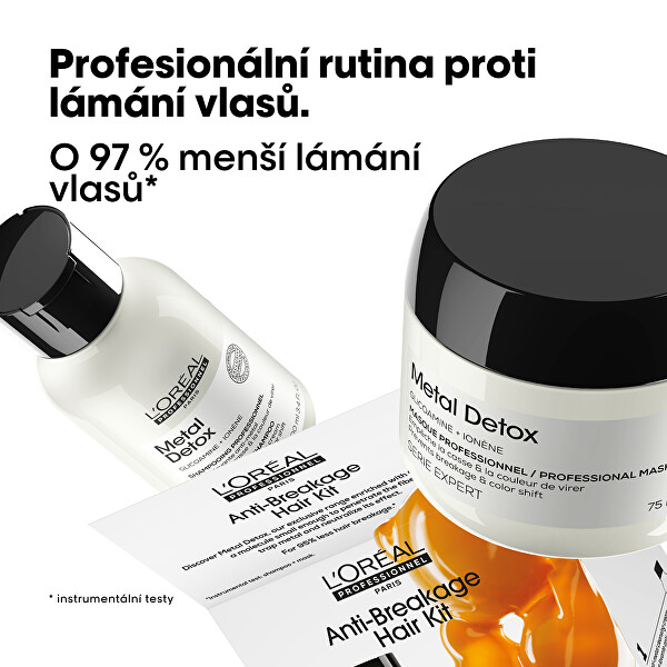 Dárková sada vlasové péče Metal Detox Mini Duo Kit