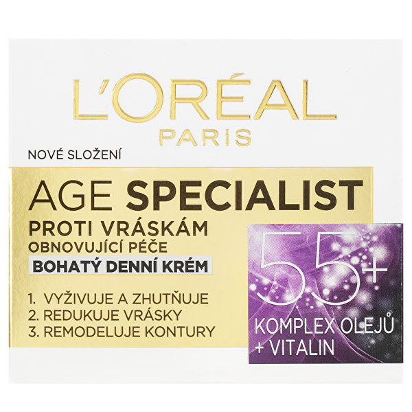 Denní krém proti vráskám Age Specialist 55+ 50 ml