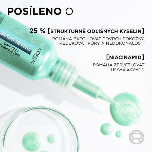 Exfoliační peeling proti tmavým skvrnám Bright Reveal (Dark Spot Exfoliant Peel) 25 ml