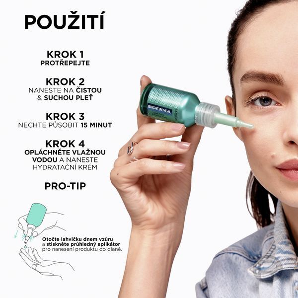 Exfoliační peeling proti tmavým skvrnám Bright Reveal (Dark Spot Exfoliant Peel) 25 ml