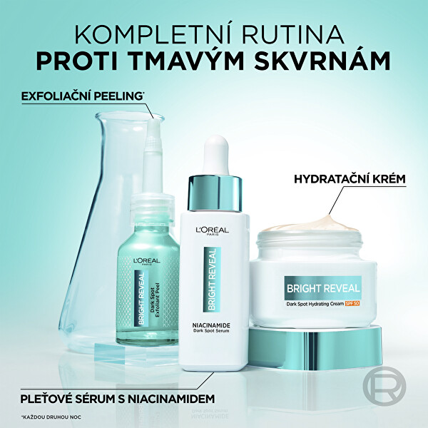 Hydratační krém proti tmavým skvrnám Bright Reveal SPF 50 (Dark Spot Hydrating Cream) 50 ml