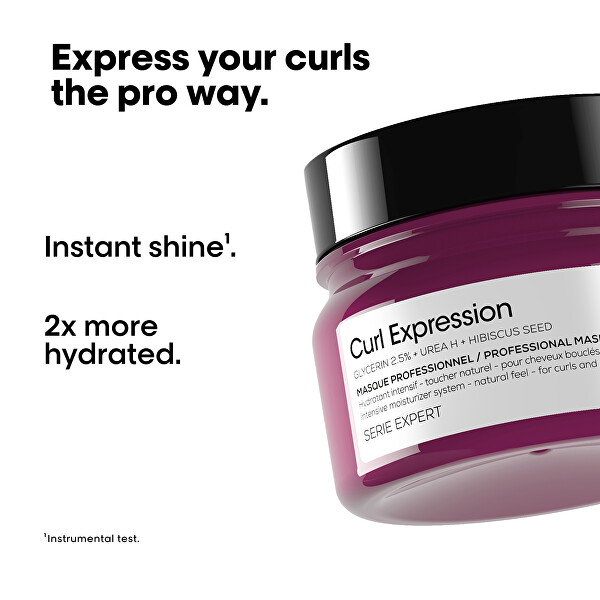Intenzív hidratáló maszk göndör és hullámos hajra Curl Expression Intensive Moisturizing (Professional Mask) 250 ml