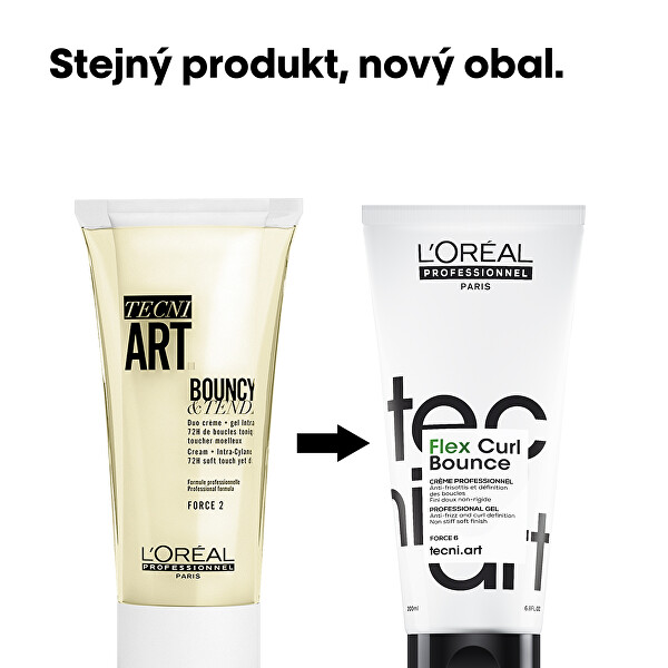 Krém-gel pro uhlazení a definici vln Tecni.Art Bouncy & Tender 150 ml