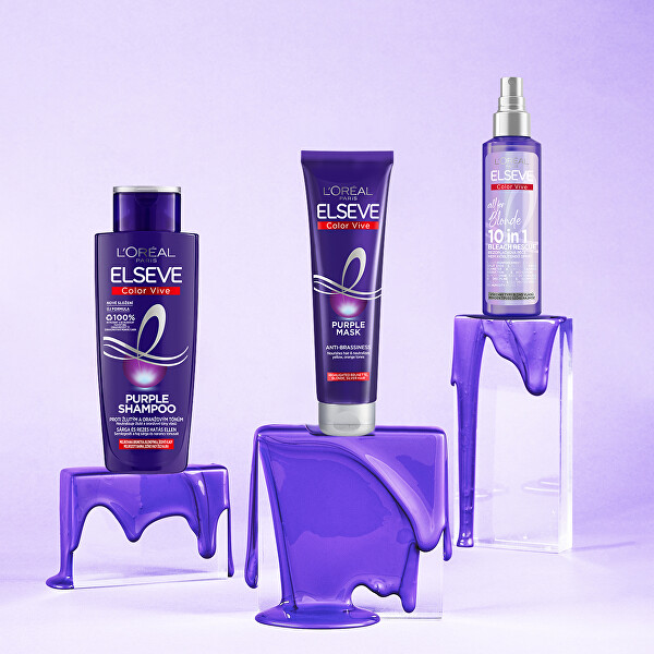 Öblítést nem igénylő ápoló szőke hajra Color Vive Purple All For Blonde 10 in 1 (Spray) 150 ml