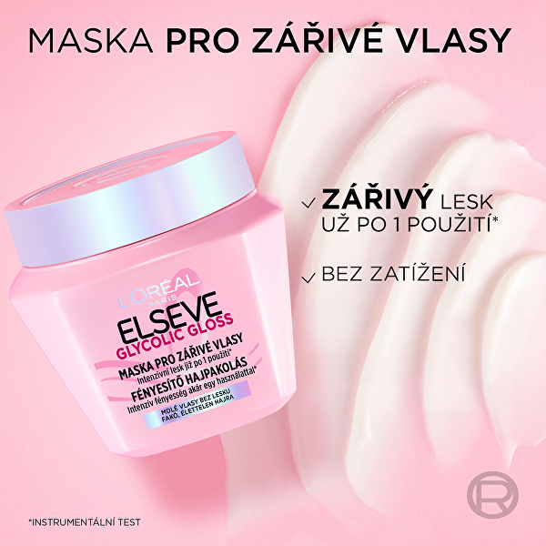 Maska pro zářivé vlasy Glycolic Gloss Mask 300 ml