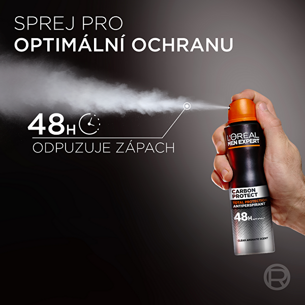 Antiperspirant ve spreji Carbon Protect Antiperspirant 150 ml