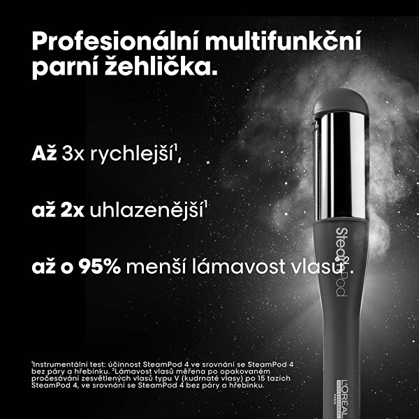 Profesionální parní žehlička na vlasy SteamPod 4 Meteora