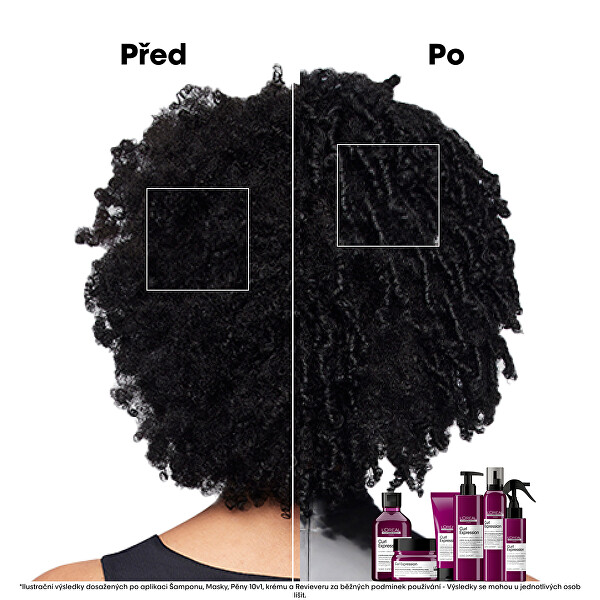 Multifunkční krémová pěna pro kudrnaté a vlnité vlasy Curl Expression 10-in-1 (Professional Cream-in-Mousse) 250 ml