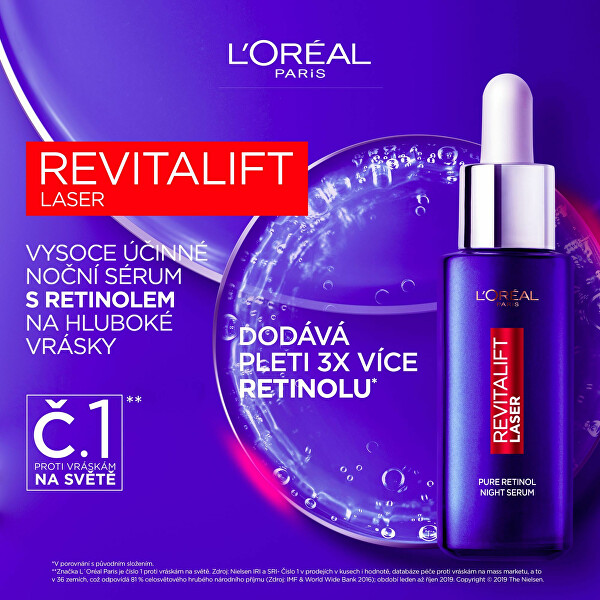 Noční sérum s retinolem Revitalift Laser X3 (Night Serum) 30 ml