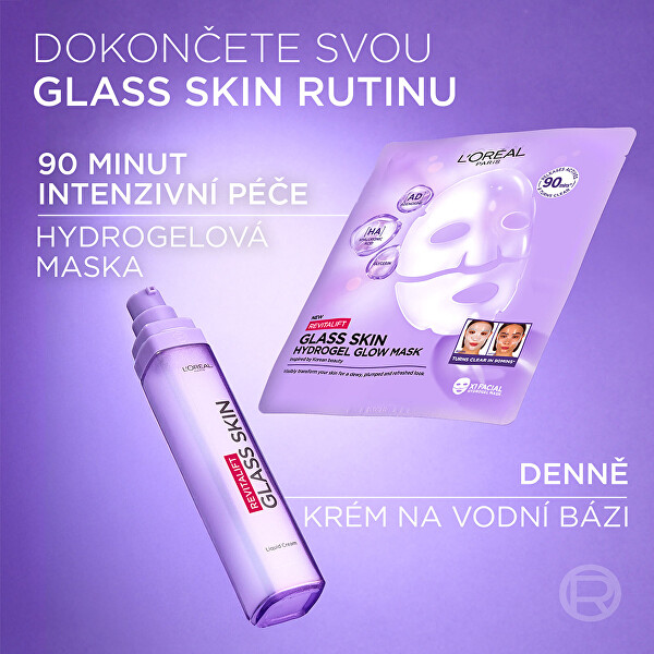 Pleťový krém na vodní bázi Glass Skin Liquid Cream 50 ml