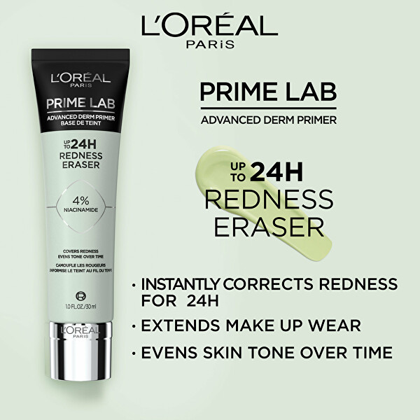 Podkladová báze pod make-up Prime Lab Redness Eraser (Advanced Derm Primer) 30 ml
