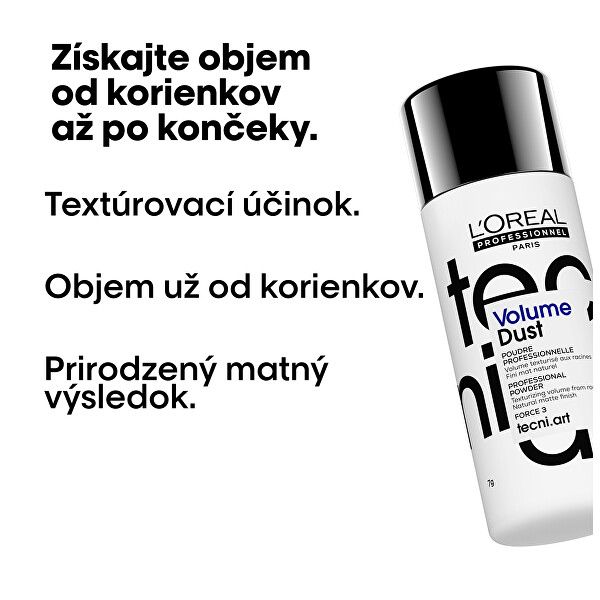 Púder na vlasy pre objem a tvar (Volume And Texture Powder) 7g
