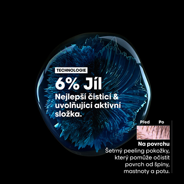 Šampon a maska pro mastnou pokožku hlavy 2 v 1 Scalp Advanced (Anti-Oiliness 2-in-1 Clay) 250 ml