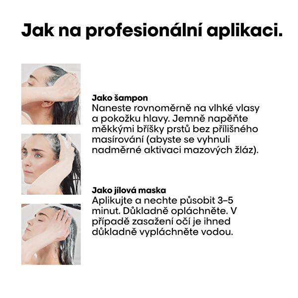 Šampon a maska pro mastnou pokožku hlavy 2 v 1 Scalp Advanced (Anti-Oiliness 2-in-1 Clay) 250 ml
