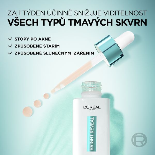 Sérum proti tmavým skvrnám s niacinamidem Bright Reveal (Dark Spot Serum) 30 ml