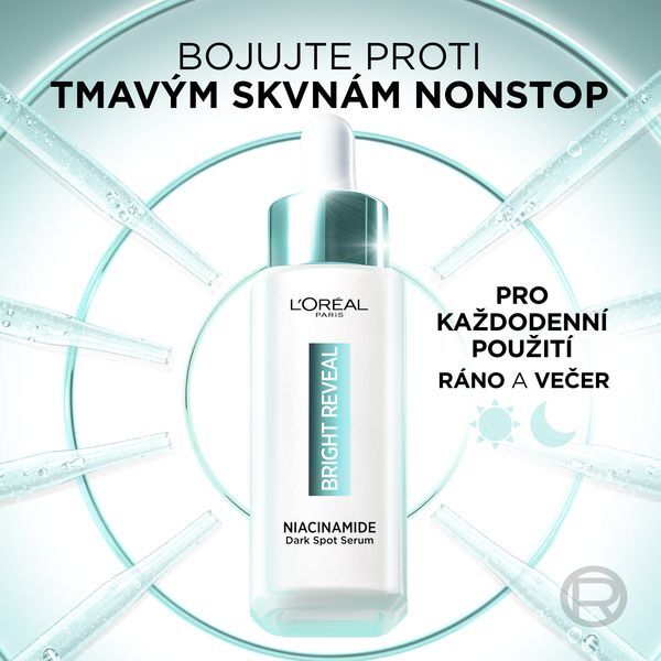 Sérum proti tmavým skvrnám s niacinamidem Bright Reveal (Dark Spot Serum) 30 ml