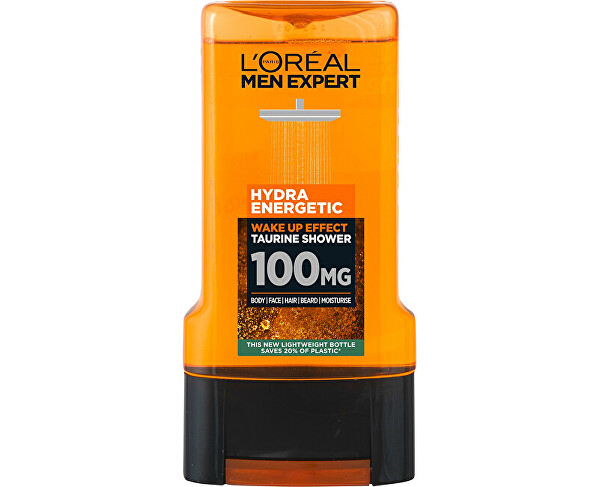 Tusfürdő taurinnal Men Expert (Hydra Energetic Shower Gel) 300 ml