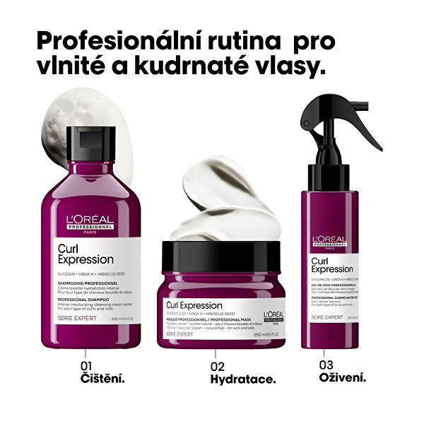 Sprej pro definici a lesk vln Curl Expression Curls Reviever (Professional Caring Water Mist) 190 ml