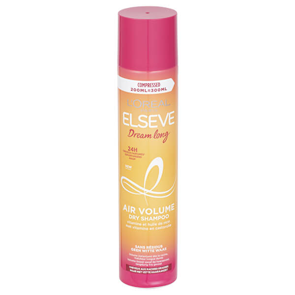 Suchý šampón Elseve Dream Long Air Volume Dry Shampoo 200 ml