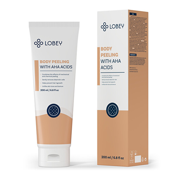 Tělový peeling s AHA kyselinami 200 ml Body peeling
