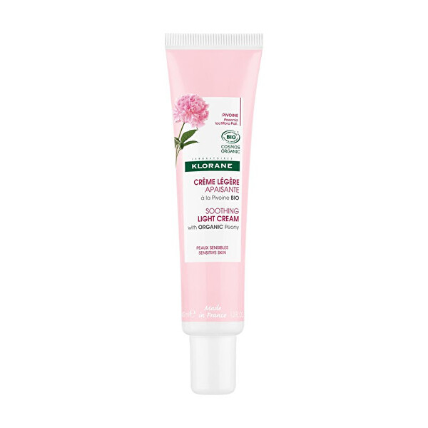 Crema lenitiva per la pelle Bio Peonia (Soothing Light Cream) 40 ml