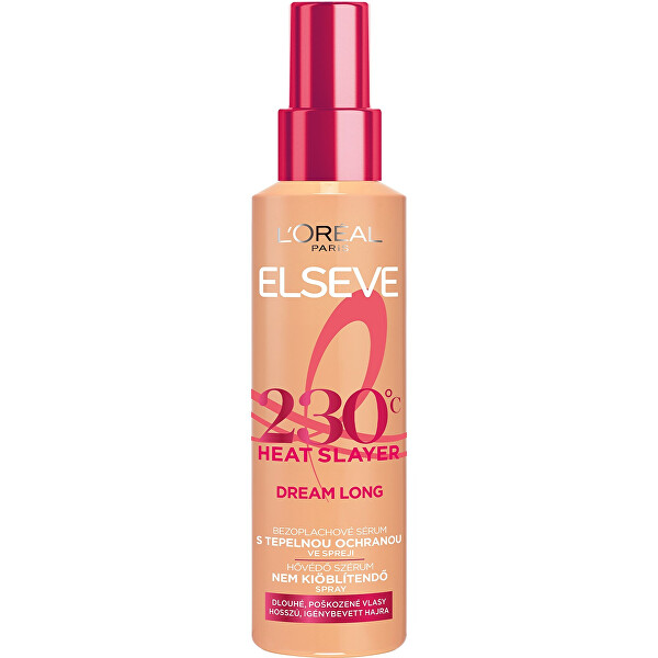 Bezoplachový sprej s tepelnou ochranou Elseve Dream Long (The Heat Spray) 150 ml