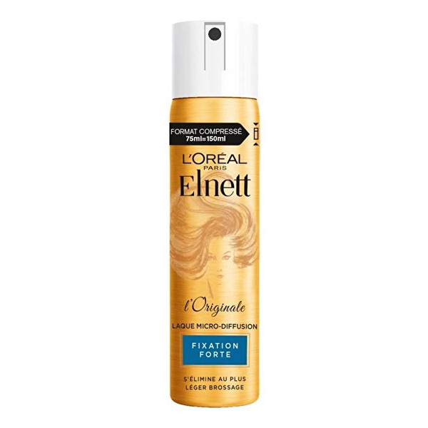Erősen fixáló hajlakk tömörített csomagolásban Elnett (Hair Spray) 75 ml