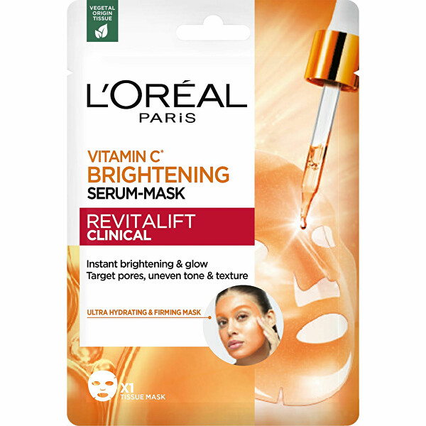 Világosító arcmaszk C-vitaminnal (Brightening Serum-Mask)