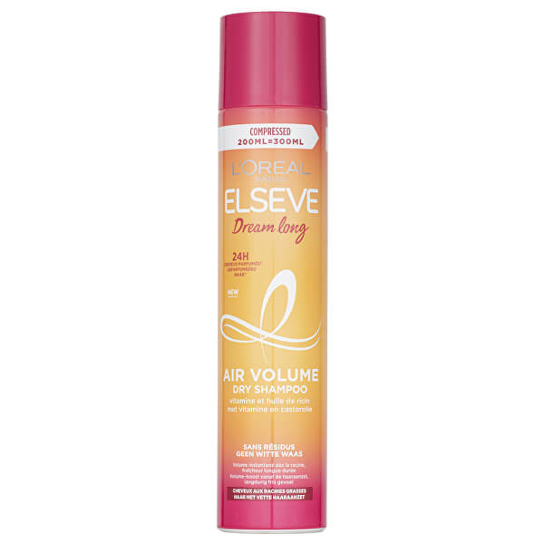 Suchý šampón Elseve Dream Long Air Volume Dry Shampoo 200 ml
