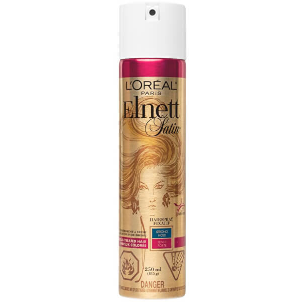 Lak na farbené vlasy so silnou fixáciou Elnett Satin ( Strong Hair Spray) 250 ml