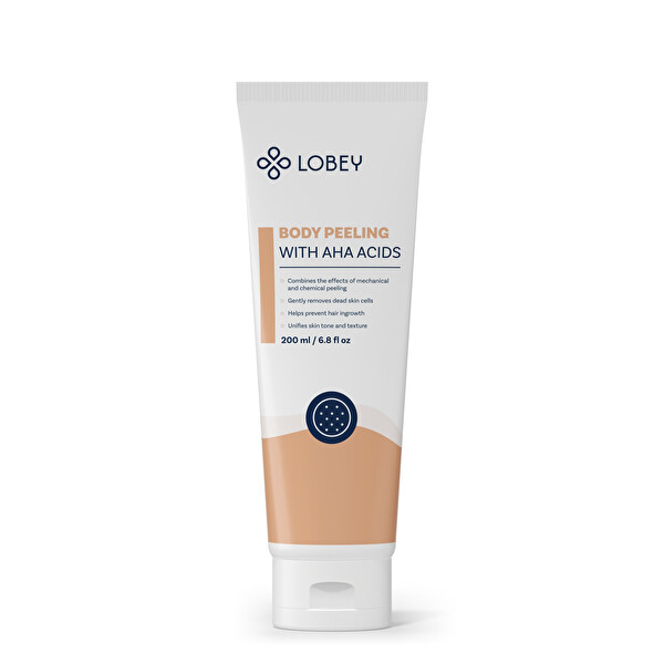 Tělový peeling s AHA kyselinami 200 ml Body peeling