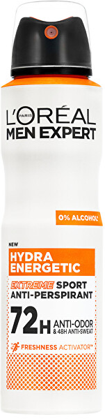 Antiperspirant ve spreji Men Expert Hydra Energetic (Extreme Sport Anti-Perspirant) 150 ml