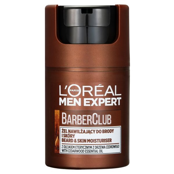 Szakáll és bőrhidratáló krém Men Expert Barber Club (Beard & Skin Moisturiser) 50 ml