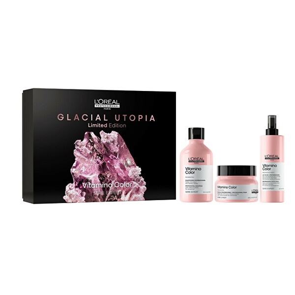 Set cadou pentru îngrijirea părului vopsit Vitamino Color Trio