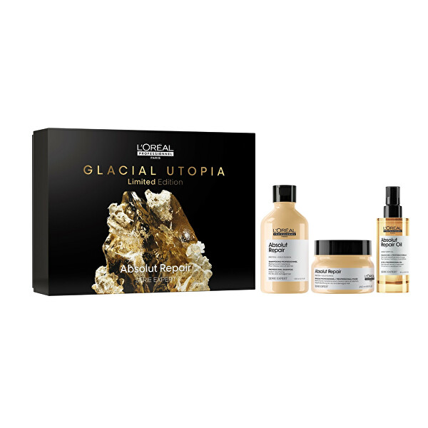 Set regalo per la cura dei capelli Glacial Utopia Absolut Repair