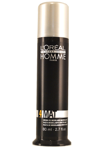 Mattierende Haarpaste für Männer Homme Mat (Matte Sculpting Pomade) 80 ml