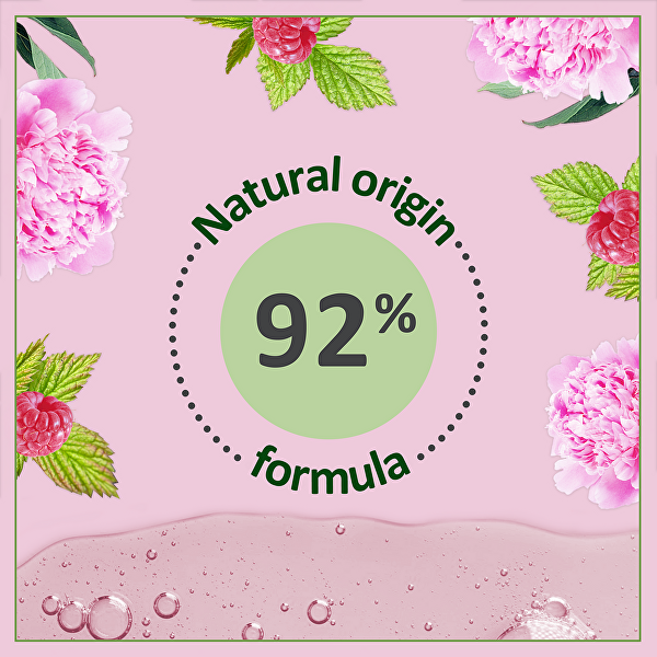 Krémový sprchový gel Bio Raspberry & Peony 400 ml