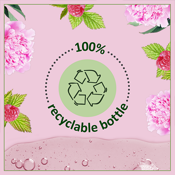 Krémový sprchový gel Bio Raspberry & Peony 400 ml