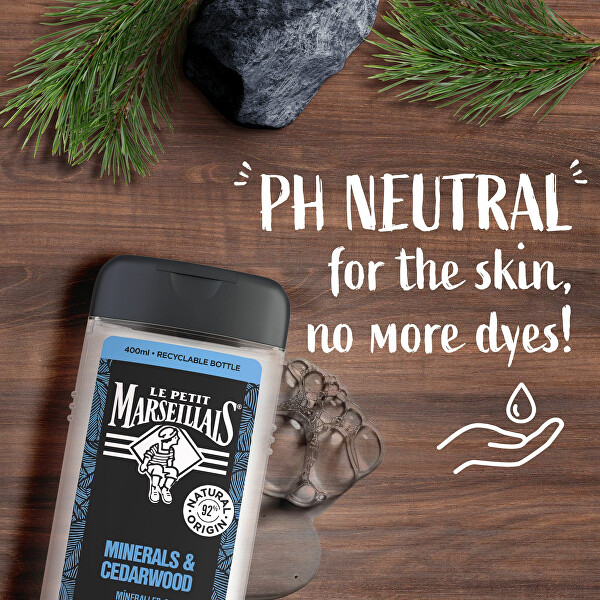 Sprchový gel 4 v 1 Minerals & Cedarwood Shower Gel 400 ml