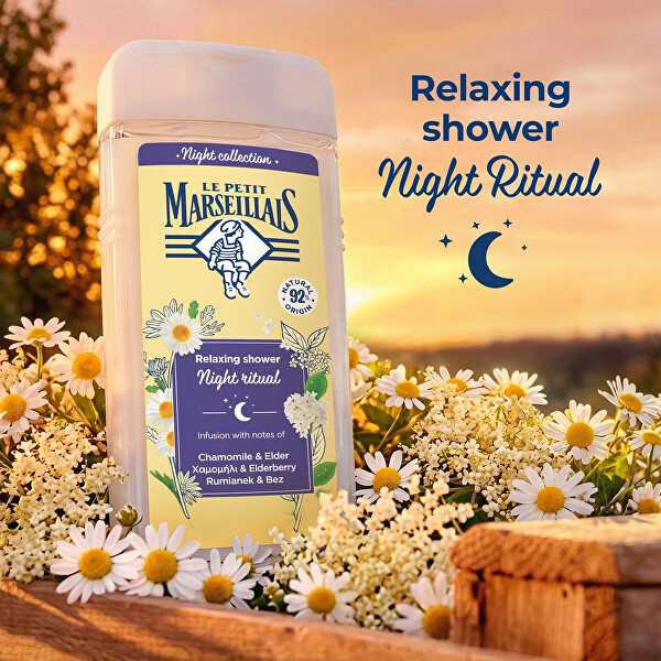 Sprchový gel Night Collection Chamomile & Elder 650 ml