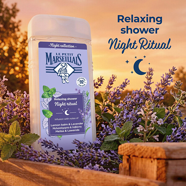Sprchový gel Night Collection Lemon Balm & Lavender 650 ml